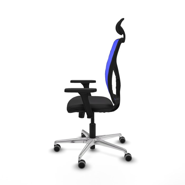 PIQUERAS Y CRESPO Silla de oficina Motilla con mecanismo Sincro, Azul y Negro PIQUERAS Y CRESPO Silla de oficina Motilla con mecanismo Sincro, Azul y Negro