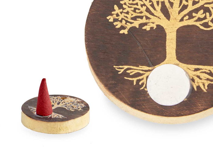 Acorde - Pack de 30 Conos de Incienso con Soporte de Madera (6 Aromas Surtidos: Frutos Silvestres, Luz de Luna, Bosque Lluvioso...), Colores Varios, Medidas 6.5x16.5x3.5 cm (Set de 48) Acorde - Pack de 30 Conos de Incienso con Soporte de Madera (6 Aromas Surtidos: Frutos Silvestres, Luz de Luna, Bosque Lluvioso...), Colores Varios, Medidas 6.5x16.5x3.5 cm (Set de 48)