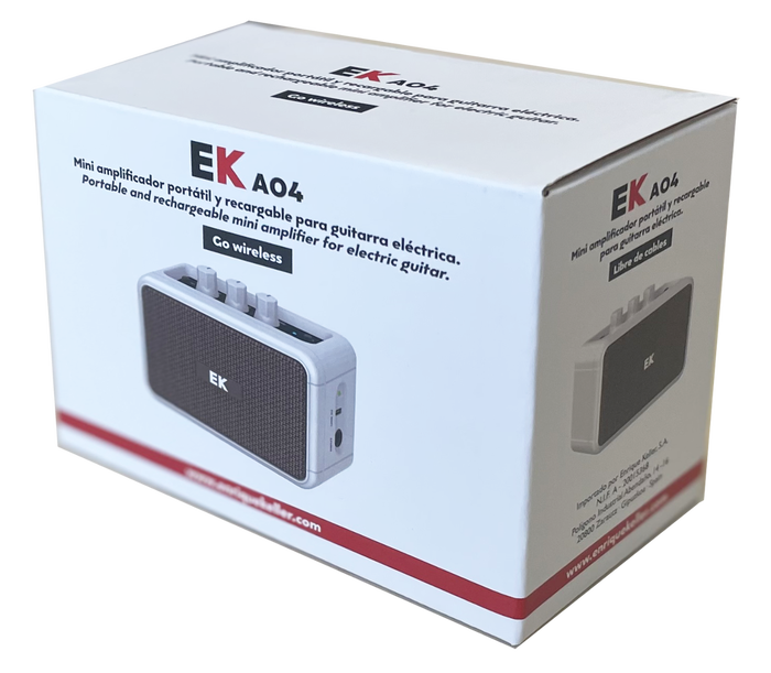 Amplificador Ek Recargable con Bluetooth