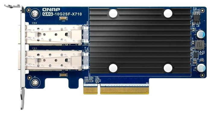 QNAP QXG-10G2SF-X710 Tarjeta de red 2x 10GbE SFP+ PCIe 3.0 x8