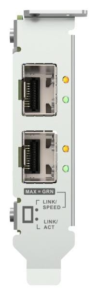 QNAP QXG-10G2SF-X710 Tarjeta de red 2x 10GbE SFP+ PCIe 3.0 x8