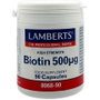 LAMBERTS Biotina 500 mcg 90 cápsulas