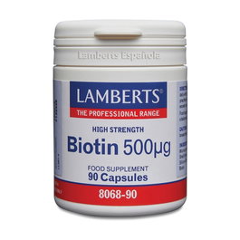 Lamberts Biotina 500 µg 90 cápsulas