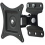 Techly Soporte de Pared TV LED LCD Universal 13-30 Pulgadas Movimiento Completo, Brazo Articulado para Televisor Plano, Oficina, Hogar