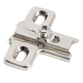 Salice B2S3H09 Base Avión Chapa Asimétrica H0 Taladro 28x32mm