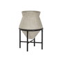 DKD Home Decor Macetero Metal Envejecido 40x40x62 cm