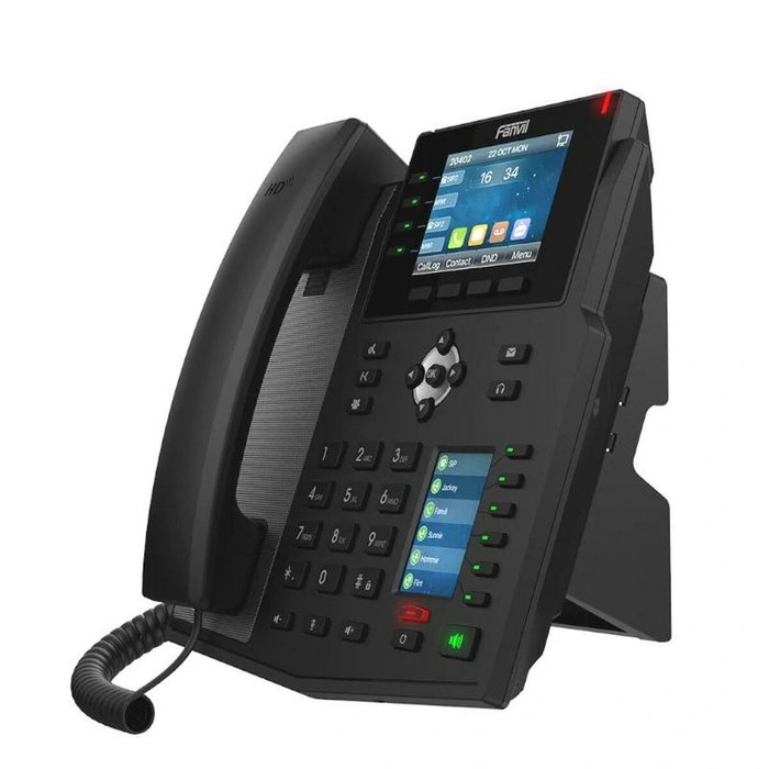 Fanvil X5U V2 Teléfono IP Negro