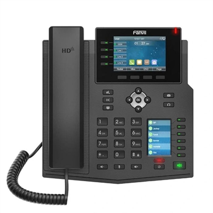Fanvil X5U V2 Teléfono IP Negro