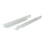 ALLNET Carril de rack variable L=502-849mm Blanco (1 Par)