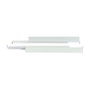 ALLNET Carril de rack variable L=502-849mm Blanco (1 Par)