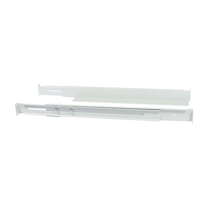 ALLNET Carril de rack variable L=502-849mm Blanco (1 Par)