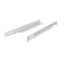 ALLNET Carril de rack variable L=502-849mm Blanco (1 Par)