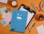 Liderpapel Cuaderno Espiral A4 Pautaguía Tapa Blanda 80 Hojas 75gr Cuadro Pautado 3mm Azul