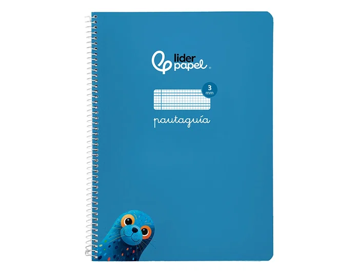 Liderpapel Cuaderno Espiral A4 Pautaguía Tapa Blanda 80 Hojas 75gr Cuadro Pautado 3mm Azul Liderpapel Cuaderno Espiral A4 Pautaguía Tapa Blanda 80 Hojas 75gr Cuadro Pautado 3mm Azul
