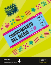 EDELVIVES, CUADERNO CONOCIMIENTO DEL MEDIO 4ºPRIMARIA. FANFEST 2023 - AA.VV