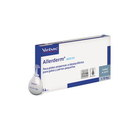 Virbac Allerderm Spot-On 6 Pipetas x 2 ml para hasta 10 kg