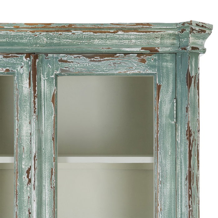 Vitrina Madera Reciclada Salón 101 X 44 X 216 cm