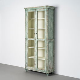 Vitrina Madera Reciclada Salón 101 X 44 X 216 cm