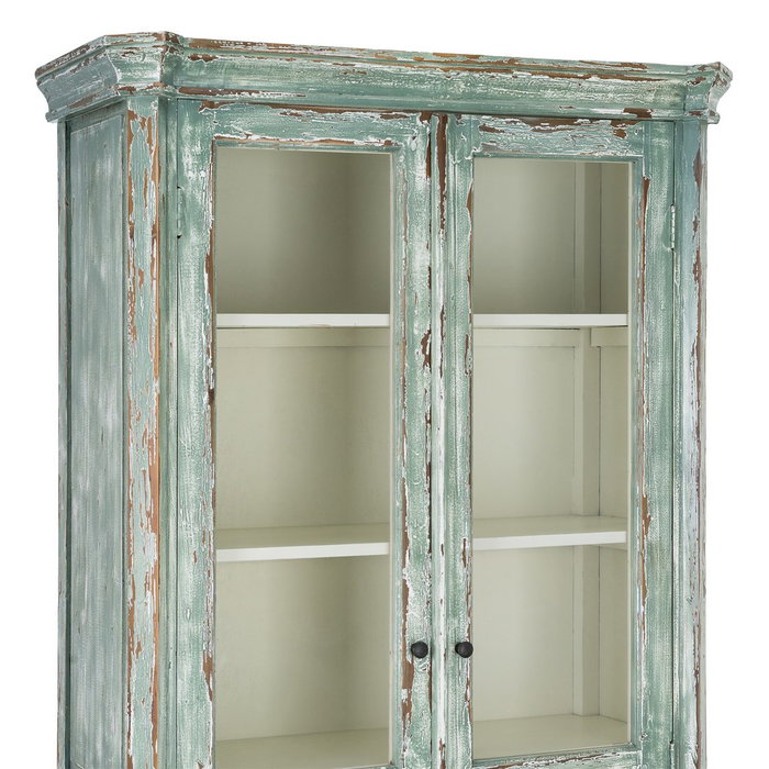 Vitrina Madera Reciclada Salón 101 X 44 X 216 cm