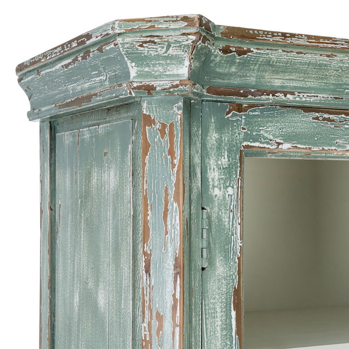 Vitrina Madera Reciclada Salón 101 X 44 X 216 cm