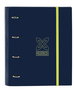 Carpeta de anillas Munich North Azul marino 27 x 32 x 3.5 cm