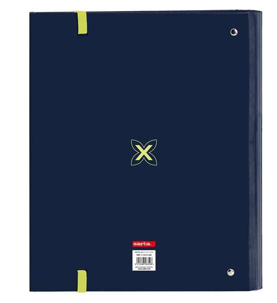 Carpeta de anillas Munich North Azul marino 27 x 32 x 3.5 cm