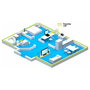 AVM FRITZ! Powerline 1220E KIT 1200 Blanco