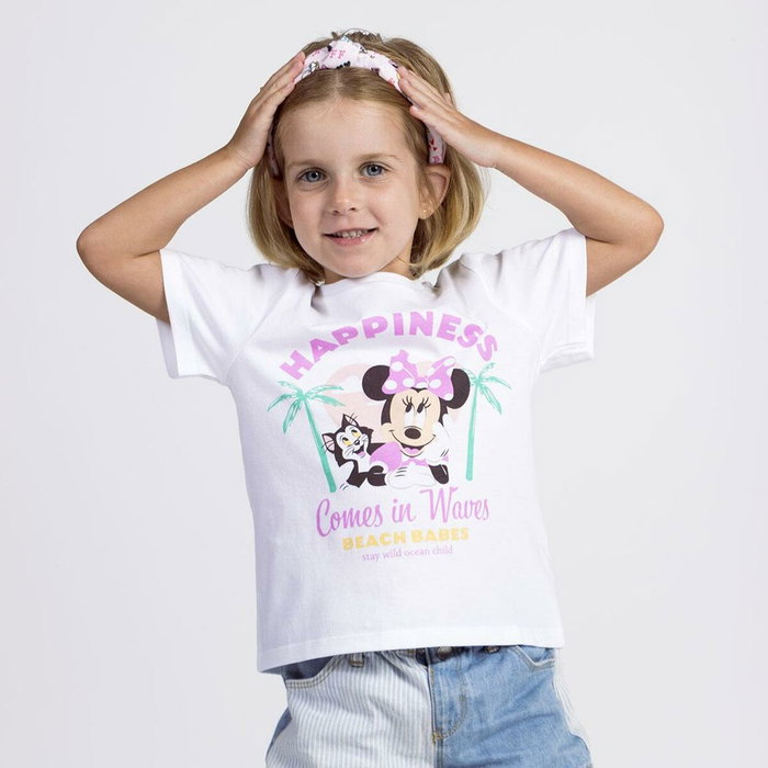 Cerdá Camiseta Corta Single Jersey Minnie 4 Años Blanco Cerdá Camiseta Corta Single Jersey Minnie 4 Años Blanco
