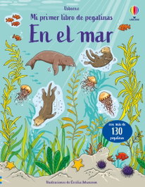 USBORNE, En el mar mi primer libro de pegatinas, Jessica Greenwell - USBORNE