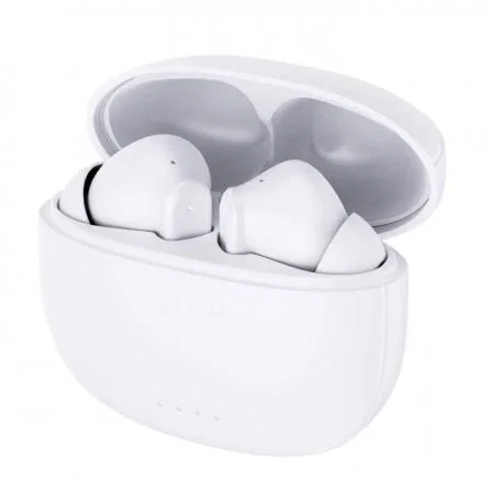 Myway Auriculares Bluetooth Wireless Pro MWHPH0028 con Estuche de Carga Autonomía 4h Blancos