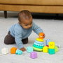 Infantino Caja de 20 piezas sensoriales - Apilable