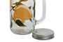 DKD Home Decor Mug Limones 24 Colección Basicos Mediterraneo Amarillo 8.5 x 17 x 12 cm