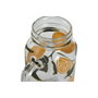 DKD Home Decor Taza de Cristal Limones 650ml Amarillo