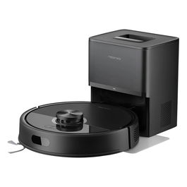 Roborock Q7 TF+ Aspirador Robot Negro sin Bolsa, Navegación LiDAR, Potencia 10000 Pa