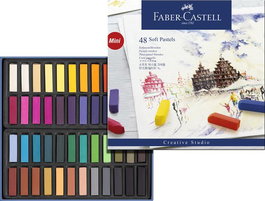 Tiza Goldfaber Pastel Blando Mini Caja De 48 (Set de 3)