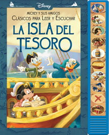 PI KIDS, La isla del tesoro. Clásicos para leer y escuchar con Mickey y sus amigos - Mickey Mouse