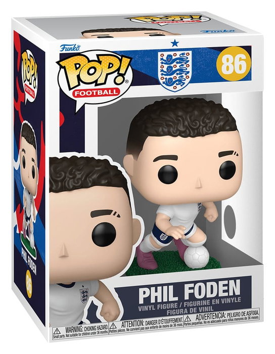 Funko POP! Football Phil Foden England Figura de Vinilo Funko POP! Football Phil Foden England Figura de Vinilo