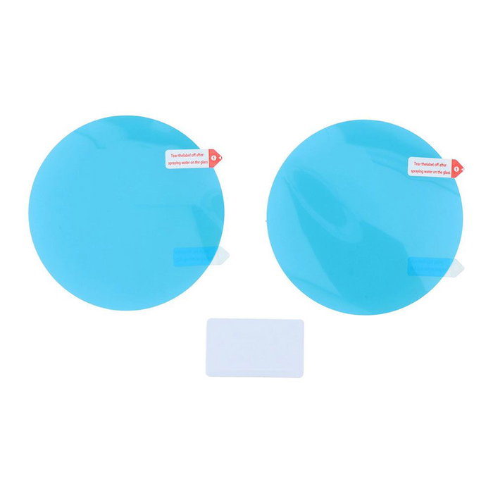 Grundig Película Antilluvia para Retrovisor Ø 9 cm (Pack 2 Unidades)