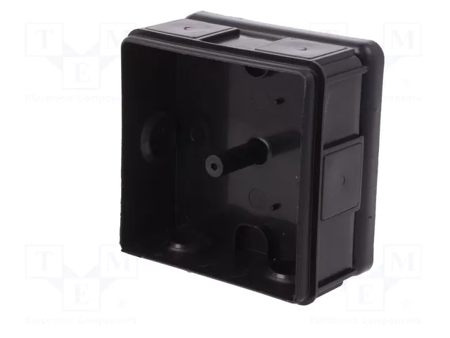 ELEKTRO-PLAST NASIELSK Caja de conexiones EP-LUX negra con prensaestopas ELEKTRO-PLAST NASIELSK Caja de conexiones EP-LUX negra con prensaestopas