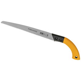 Fiskars SW84 Sierra de mano con hoja fija y serración gruesa