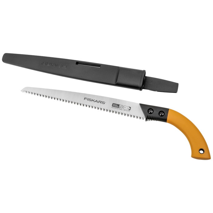 Fiskars SW84 Sierra de mano con hoja fija y serración gruesa Fiskars SW84 Sierra de mano con hoja fija y serración gruesa