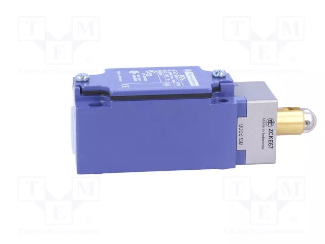 TELEMECANIQUE SENSORS Interruptor de fin de carrera XCKJ167 con roldana metálica Ø12mm