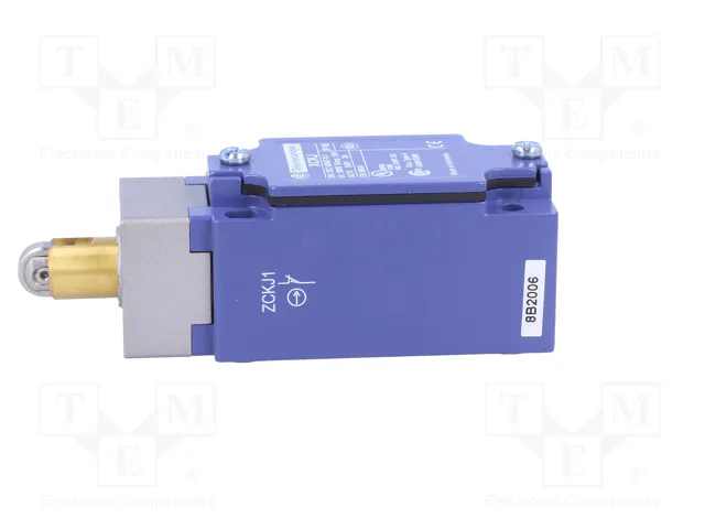 TELEMECANIQUE SENSORS Interruptor de fin de carrera XCKJ167 con roldana metálica Ø12mm