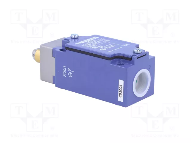 TELEMECANIQUE SENSORS Interruptor de fin de carrera XCKJ167 con roldana metálica Ø12mm