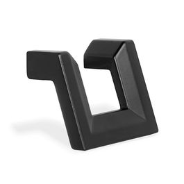 Giusti Tirador Zamak Celso Negro Mate Oro Satinado Distancia Agujeros 32Mm