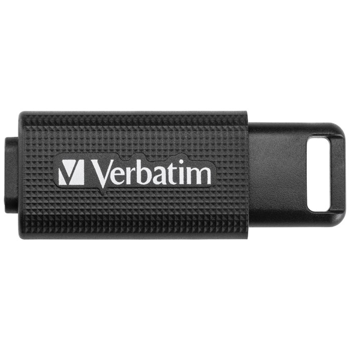 Verbatim Store 'n' Go 128 GB USB-C 3.2 Gen 1 Retráctil Negro