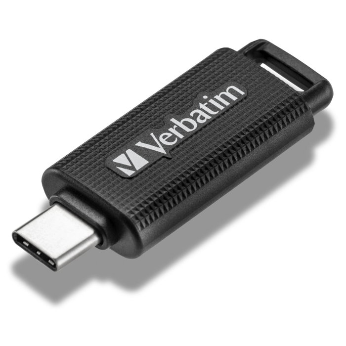 Verbatim Store 'n' Go 128 GB USB-C 3.2 Gen 1 Retráctil Negro