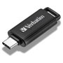 Verbatim Store 'n' Go 128 GB USB-C 3.2 Gen 1 Retráctil Negro