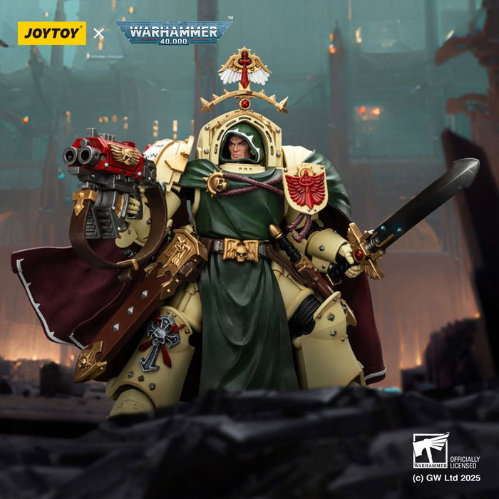Joy Toy (CN) Warhammer 40,000: Dark Angels Belial Grand Master of The Deathwing con Sword of Silence y Storm Bolter Joy Toy (CN) Warhammer 40,000: Dark Angels Belial Grand Master of The Deathwing con Sword of Silence y Storm Bolter