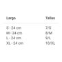 Juba Guantes de Vinilo sin Polvo T-07 Transparentes Desechables Talla 7 Caja 100 uds